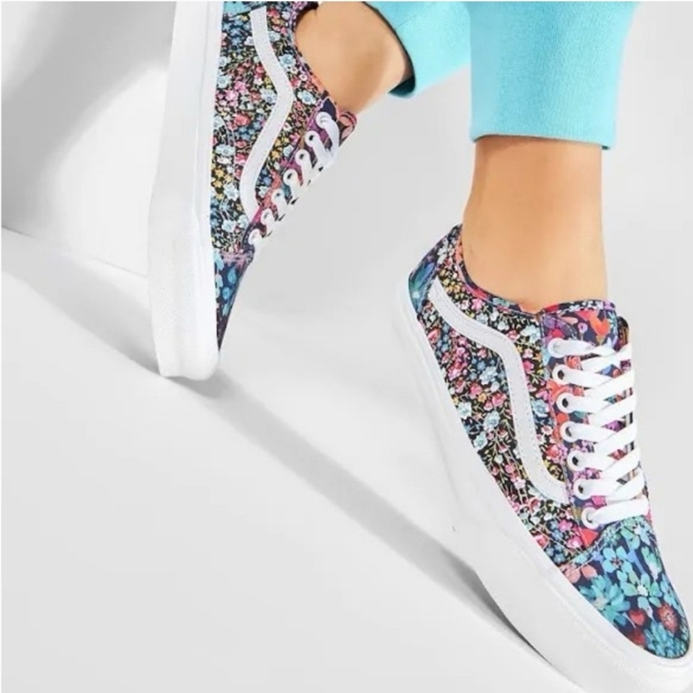 Vans Liberty of London Floral Canvas Sneakers